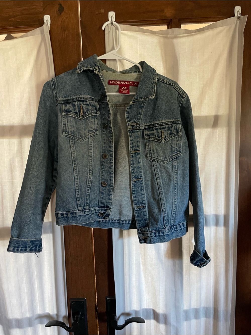 Hydraulic Light Blue Denim Jean Jacket for Kids